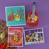 Musical Notes 3D Embossing Folder | Bibi Cameron