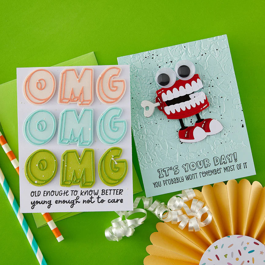 Dancin' Chatterbox Etched Die Set