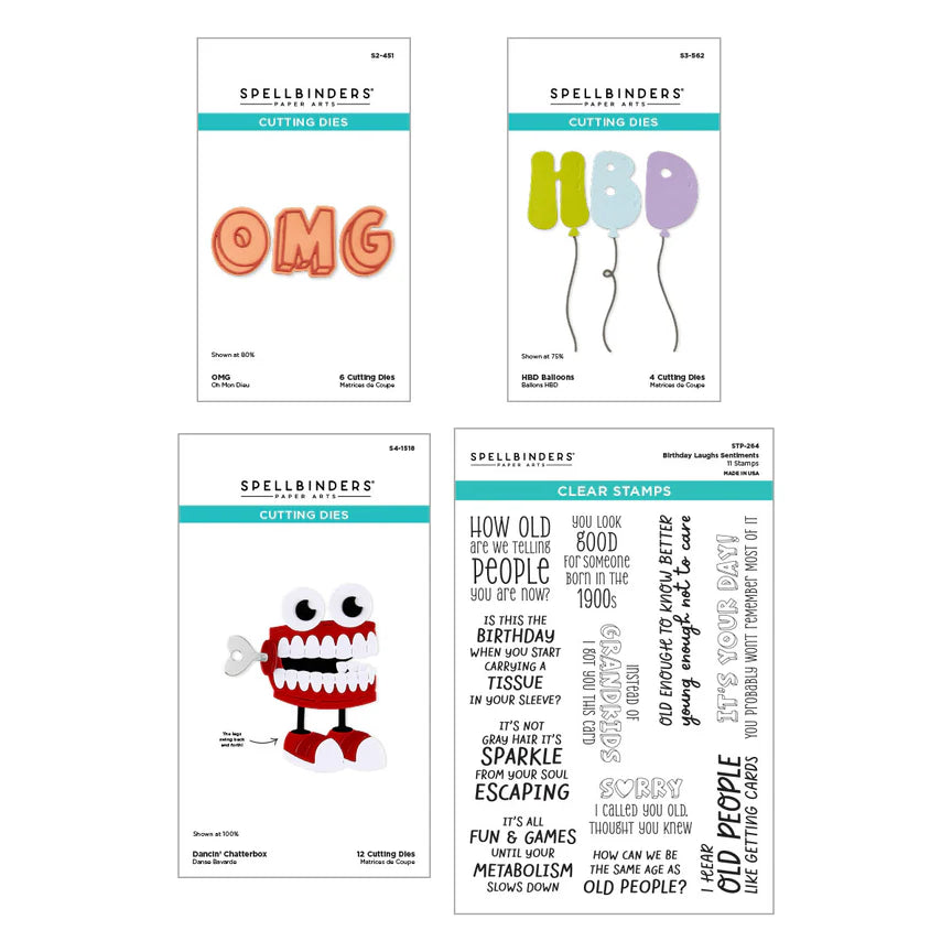 Aged to Perfection Dies and Stamp Bundle