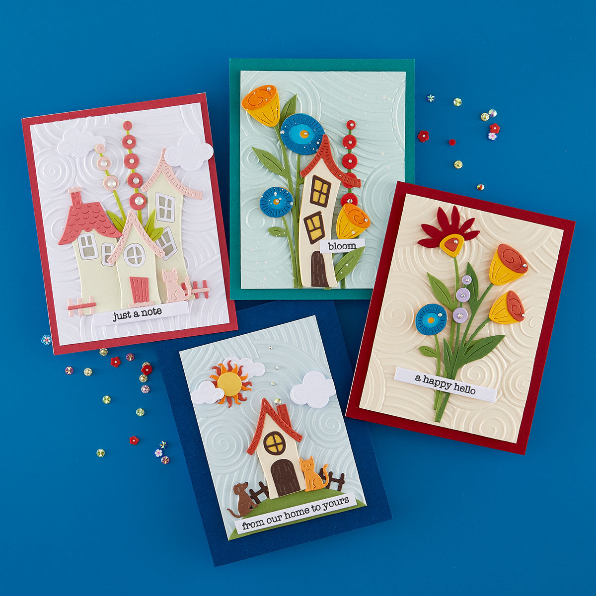 Whimsical Blooms Etched Dies | Vicky Papaioannou