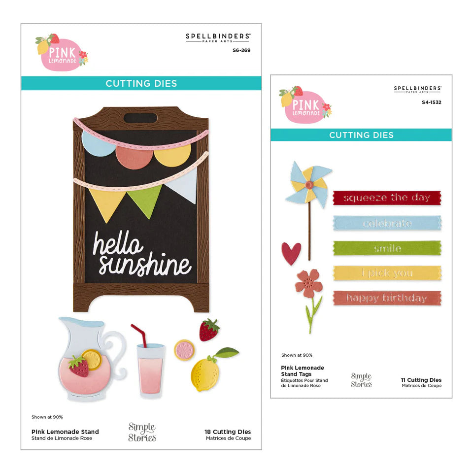 Pink Lemonade Die Bundle | Simple Stories