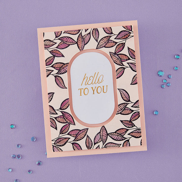 Brighten Foliage Press Plates & Stencil | BetterPress Society {May 2026}