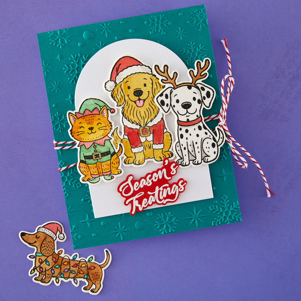 Christmas Pets Stamp + Die Bundle | Simon Hurley {coming soon!}