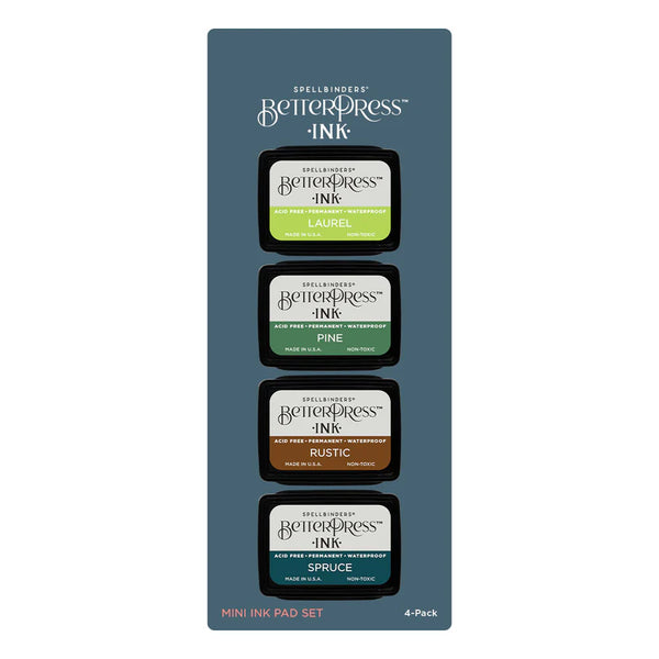 Woodlands Betterpress Ink Mini Set