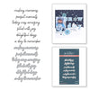Happiness Sentiments Press Plate + Die Set | Storytelling Collection