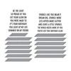 Shine Bright Sentiment Strips Press Plate + Die Set | Carissa Wiley {clearance}