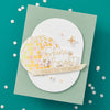 Shine Bright Sentiment Strips Press Plate + Die Set | Carissa Wiley {clearance}