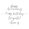 Sweeping Celebration Sentiments Press Plates