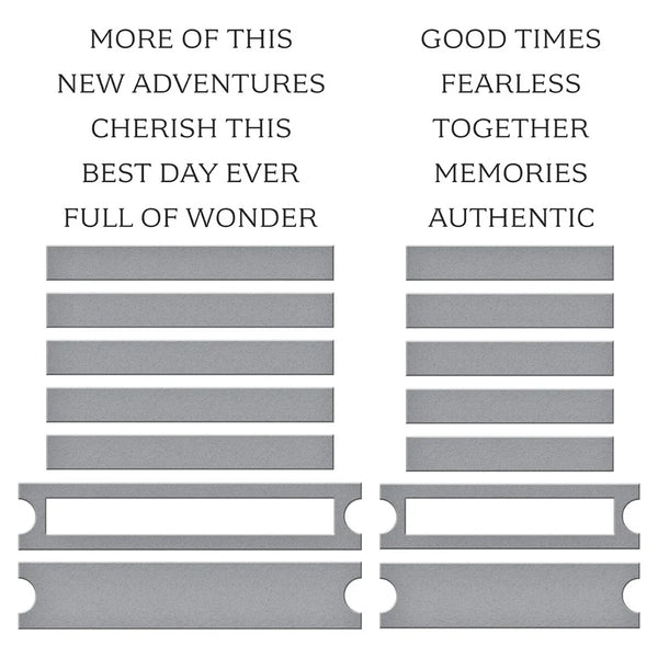 Cherish This Press Plate + Die Set