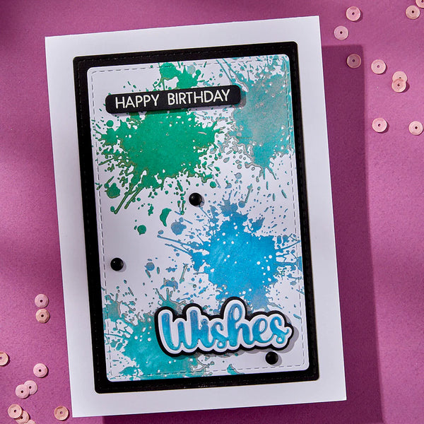 Splatters Press Plate | Lisa Horton