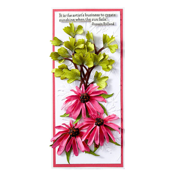 Summer Solstice Garden Sentiments BetterPress Plate & Die Set | Susan Tierney-Cockburn