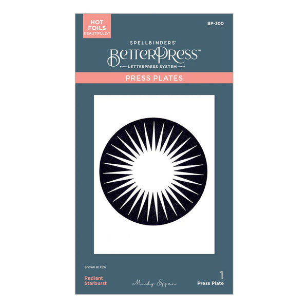 Radiant Starburst Press Plate | Mindy Eggen
