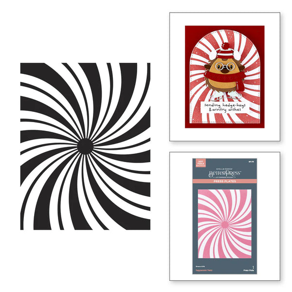 {coming soon!} Peppermint Twist Press Plate | Merry Mischief