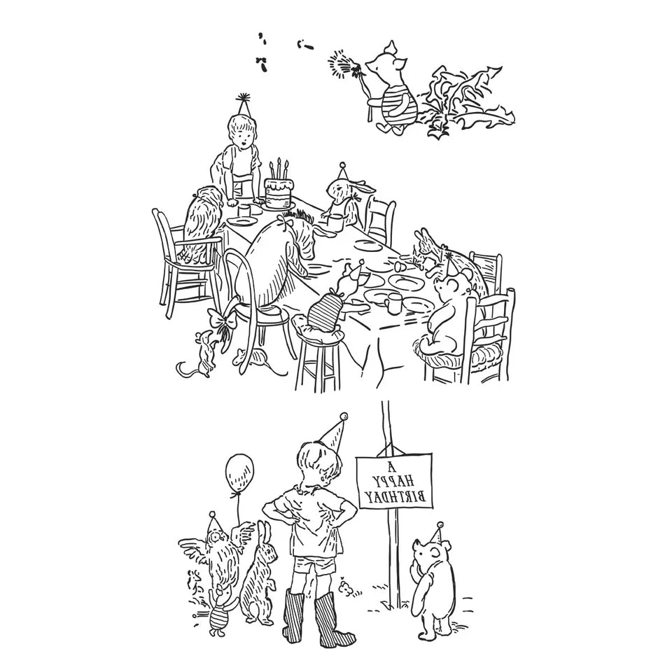 Classic Pooh Birthday BetterPress Bundle