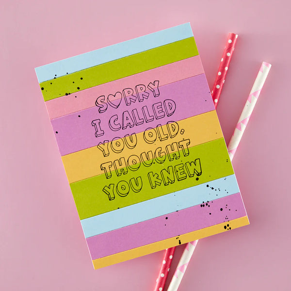 Thought You Knew Press + Foil Plate {Crafter's Home Exclusive}