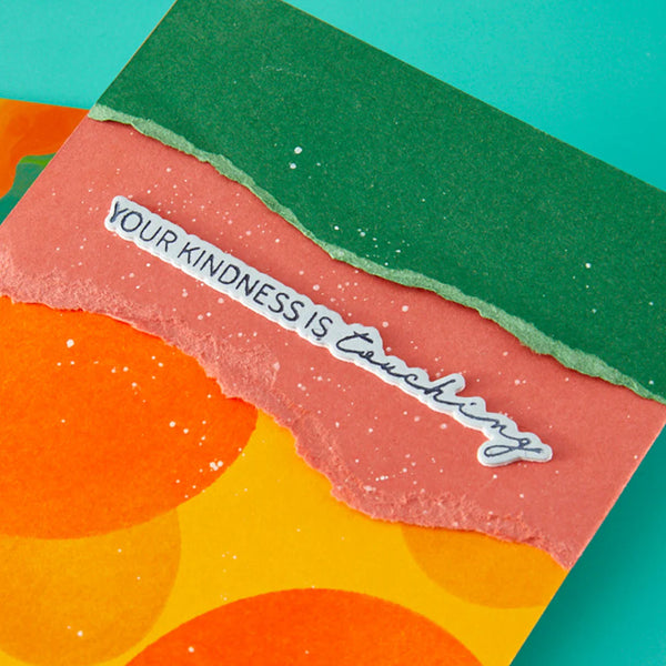 All My Senses Sentiments Press & Foil Plate + Die Set | Jaycee Gaspar