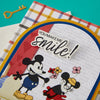 Classic Mouse Happy Sentiments Press & Foil Plate + Die Set