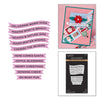 Holiday Banner Greetings Press & Foil Plate + Die Set {coming soon!}