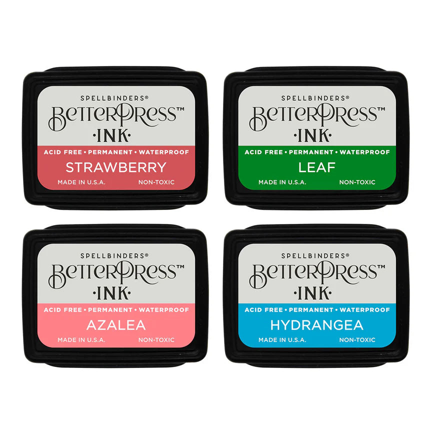 Flower Garden BetterPress Ink Mini Set