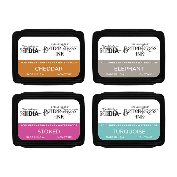 Dina's Faves Betterpress Ink Mini Set | Dina Wakley