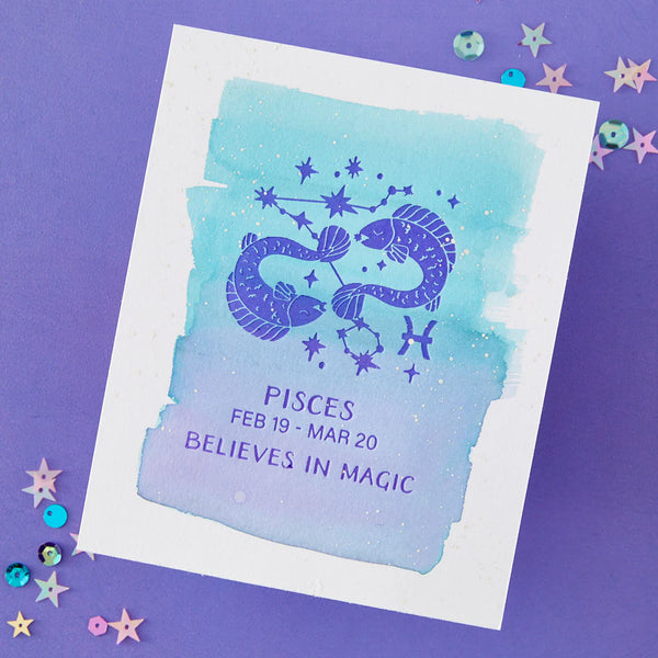 Block Print Zodiacs Registration Press + Foil Bundle