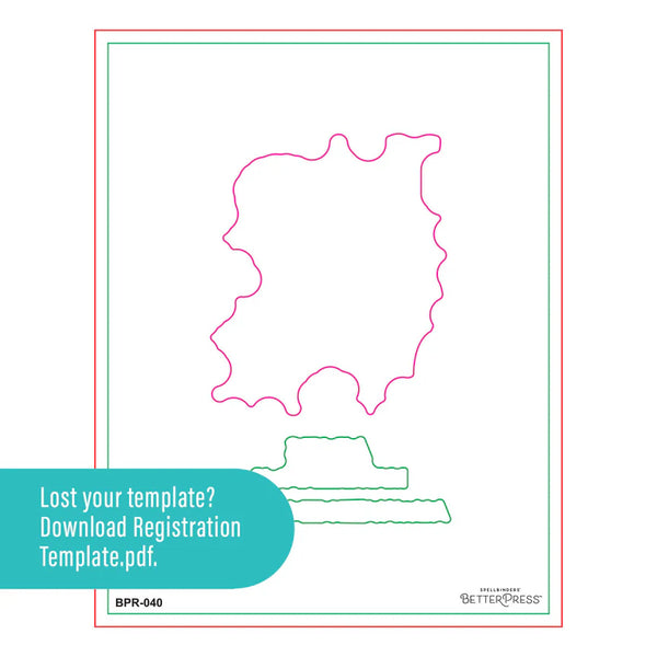 Aries Block Print Registration Press + Foil Plate