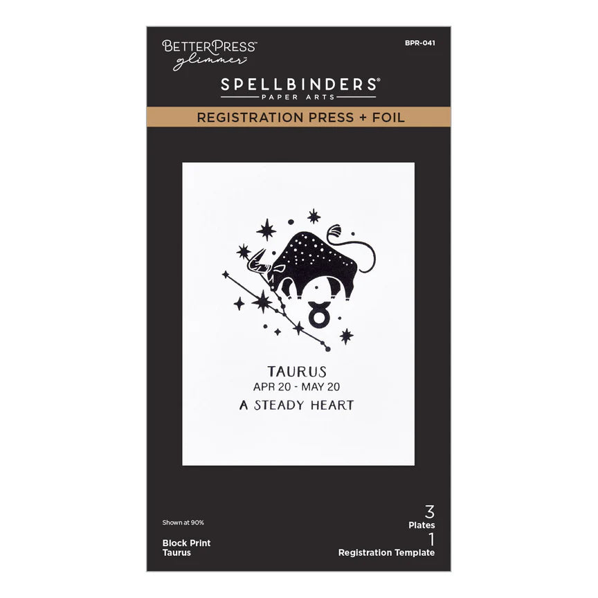 Taurus Block Print Registration Press + Foil Plate