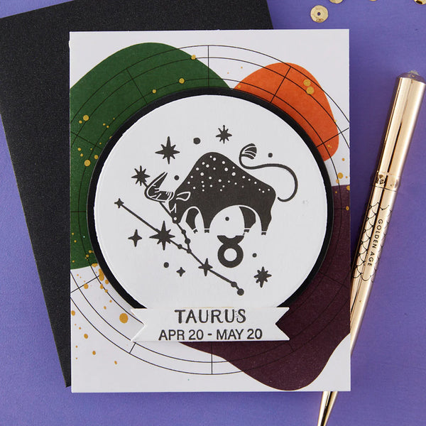 Block Print Zodiacs Registration Press + Foil Bundle