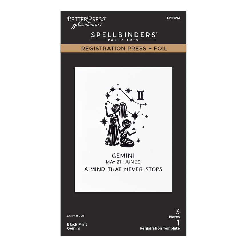 Gemini Block Print Registration Press + Foil Plate