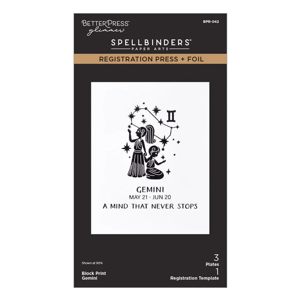 Gemini Block Print Registration Press + Foil Plate