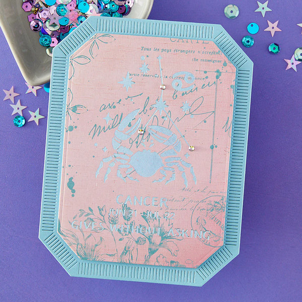 Cancer Block Print Registration Press + Foil Plate