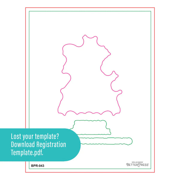 Cancer Block Print Registration Press + Foil Plate