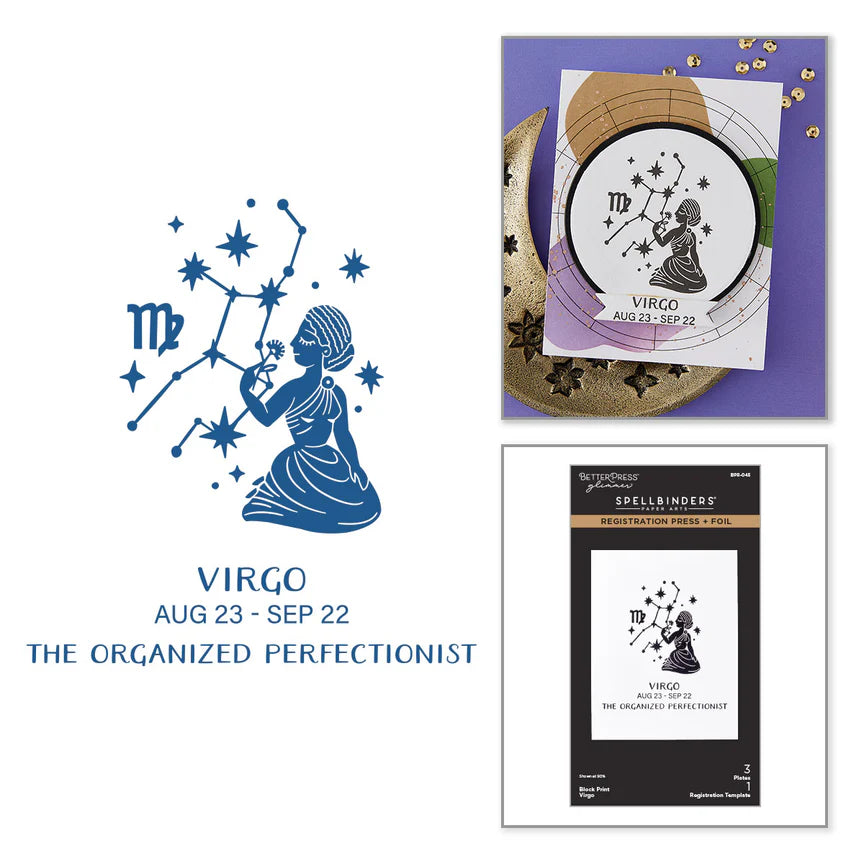 Virgo Block Print Registration Press + Foil Plate