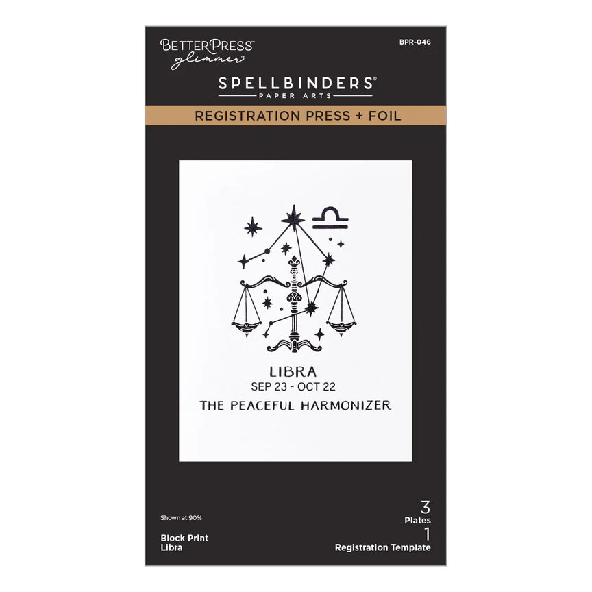 Libra Block Print Registration Press + Foil Plate