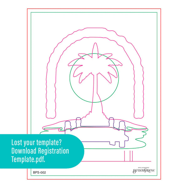Summer Vibes Press Plates | Betterpress Society Exclusive