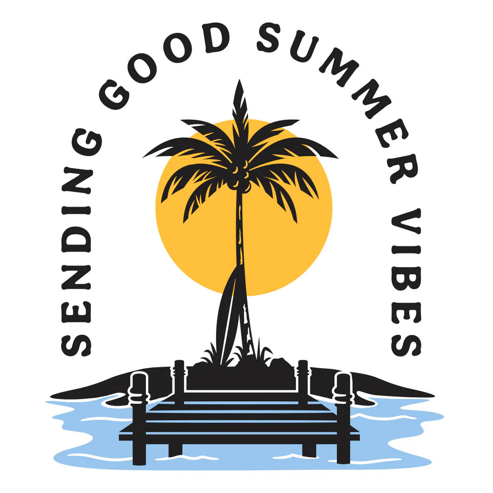 Summer Vibes Press Plates | Betterpress Society Exclusive