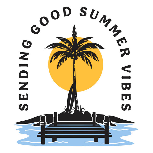 Summer Vibes Press Plates | Betterpress Society Exclusive