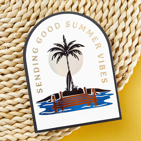 Summer Vibes Press Plates | Betterpress Society Exclusive