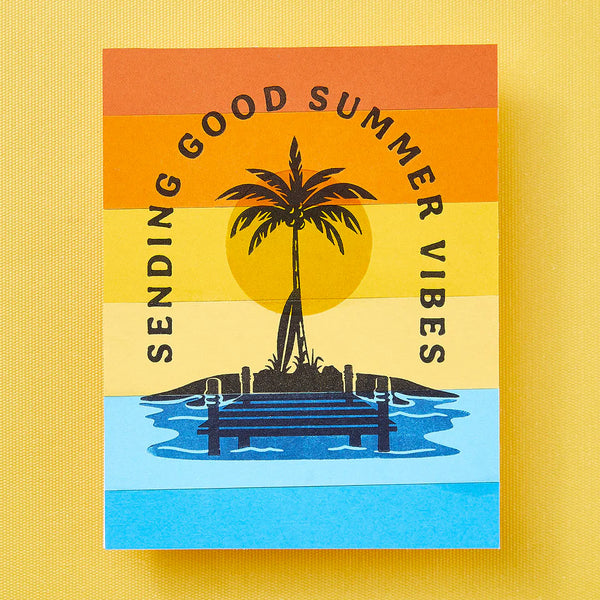 Summer Vibes Press Plates | Betterpress Society Exclusive