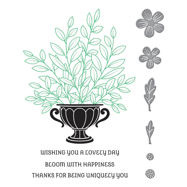 Uniquely You Press Plate + Die + Stencil Set | Betterpress Society Exclusive {January 2025}