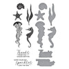 Sea Friends Press Plate + Die Set | Betterpress Society Exclusive {June 2025}