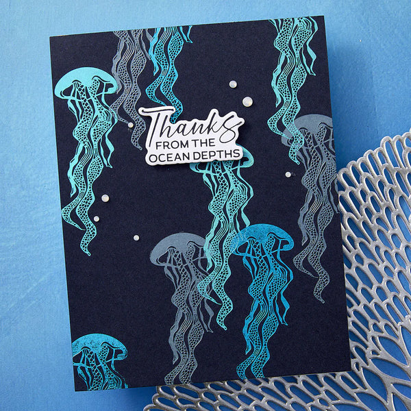 Sea Friends Press Plate + Die Set | Betterpress Society Exclusive {June 2025}