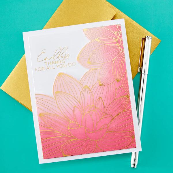 Golden Bloom Press Plate & Die Set | BetterPress Society {January 2026}