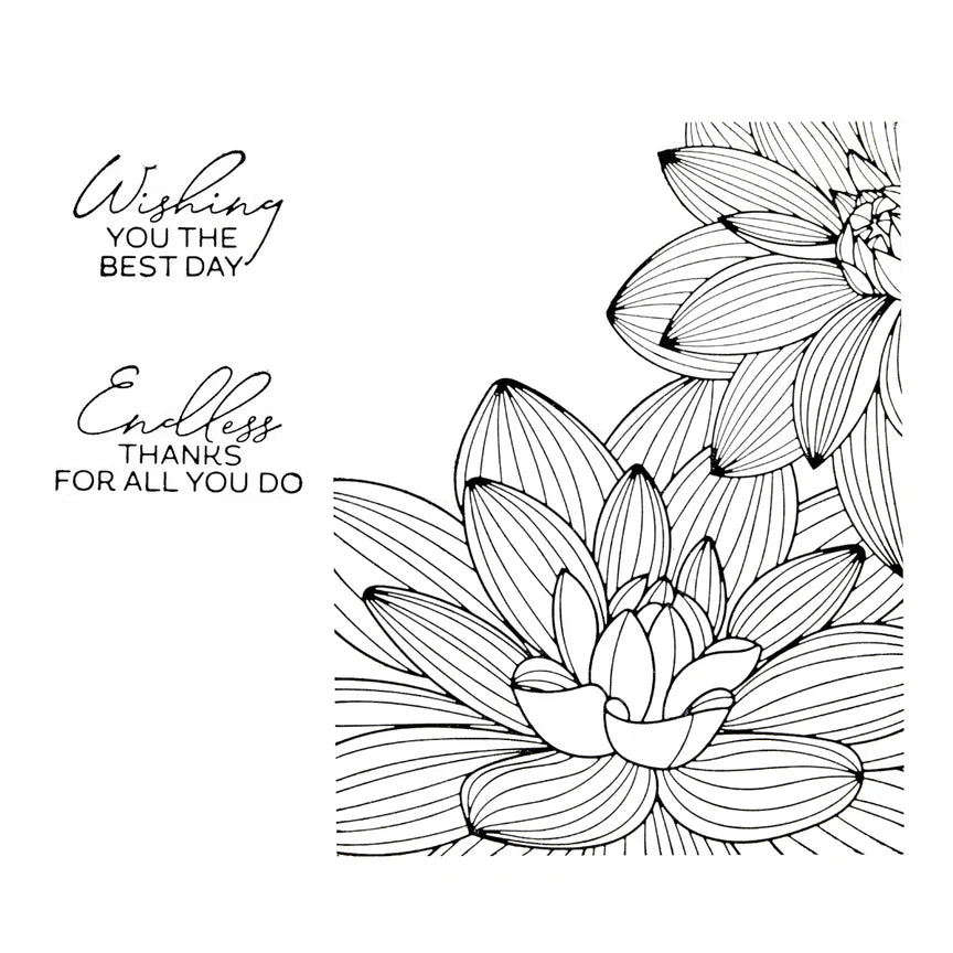 Golden Bloom Press Plate & Die Set | BetterPress Society {January 2026}