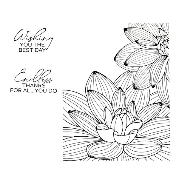 Golden Bloom Press Plate & Die Set | BetterPress Society {January 2026}