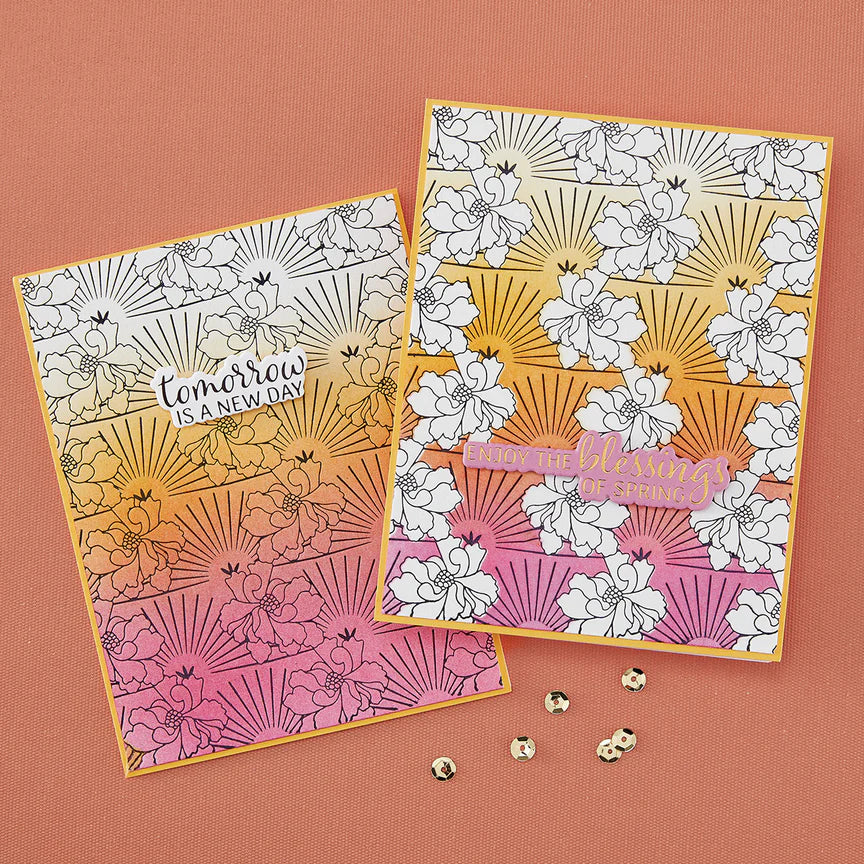 Radiant Blooms Press Plate & Die Set | BetterPress Society {February 2026}