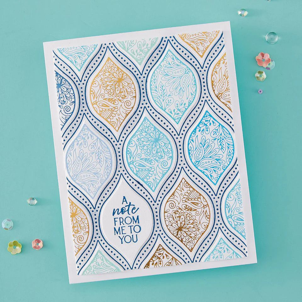 Teardrop Mosaic Press Plate & Die Set | BetterPress Society {March 2026}