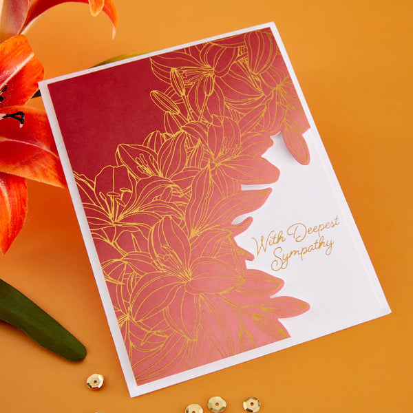 Cascading Lilies Press Plate + Die Set | BetterPress Society Exclusive {April 2026}