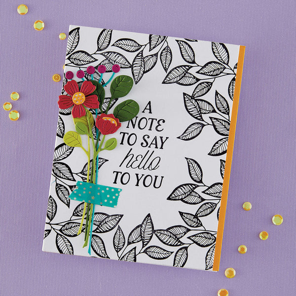 Brighten Foliage Press Plates & Stencil | BetterPress Society {May 2026}