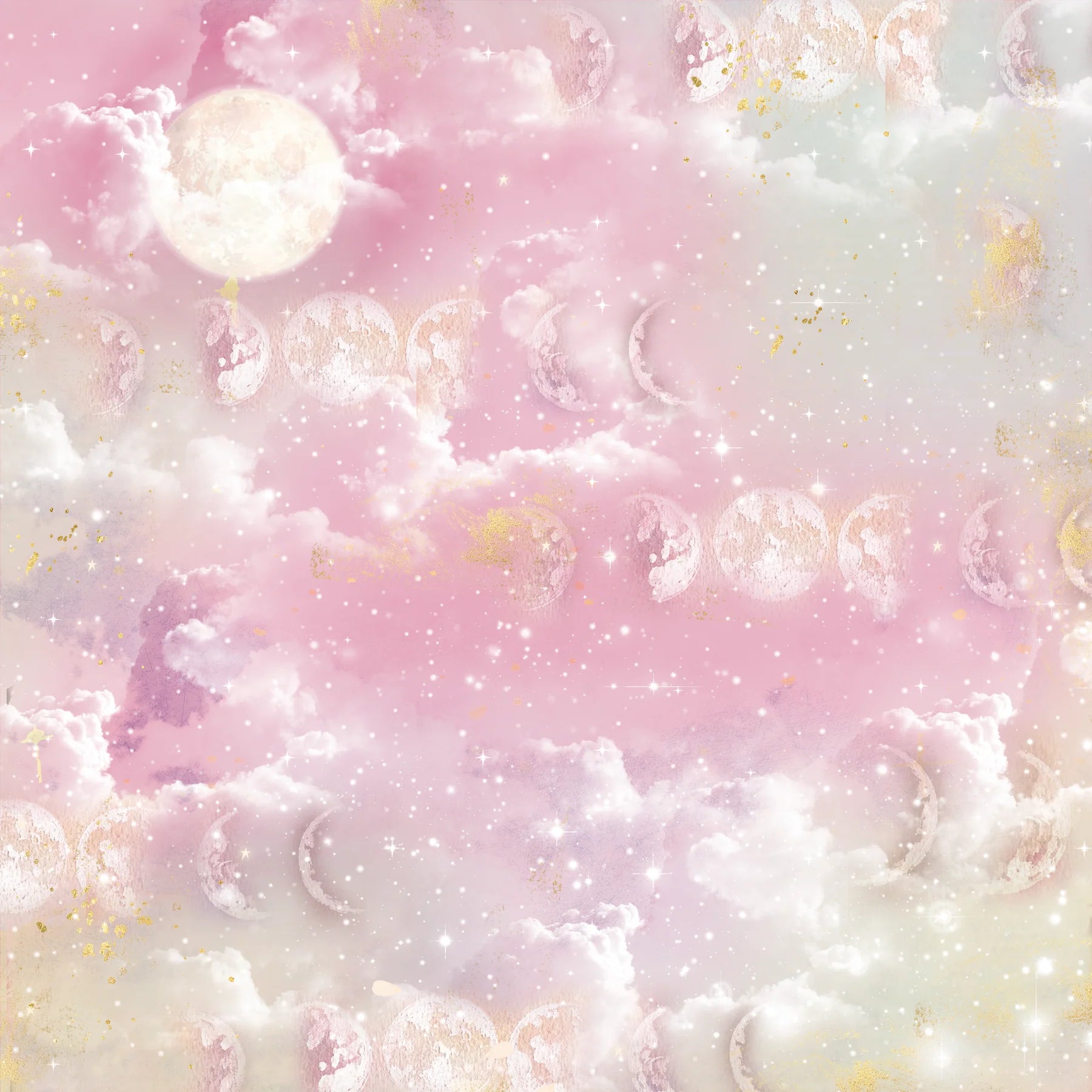 Lunar Blooms 12x12 Paper Pad | Nature's Garden